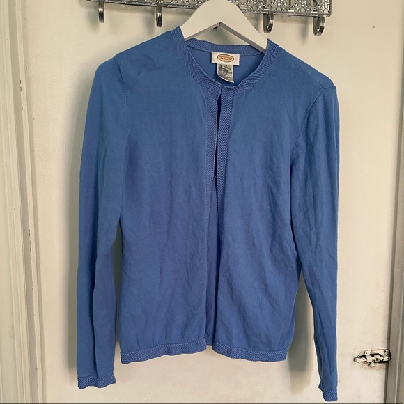 🌺Talbots🌺women with trim sweater size S - Picture 4 of 6